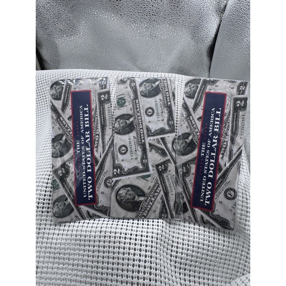 Trump 45 47 $2 Bill Souvenir Note w Display Folder Collectible Gift